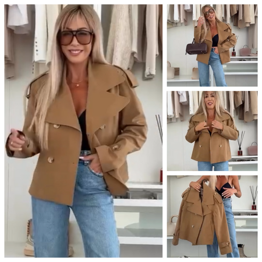 Women's Short Trench Coat