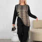 Women's Leopard Pattern Two-Piece Set