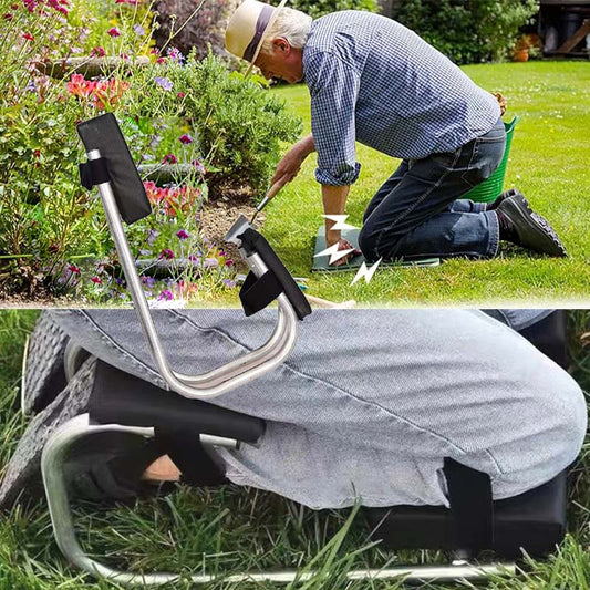 Strap on Kneeling Stool for Garden