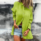 Women's Oversized Linen Button-Up Shirt