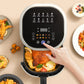 Smart Digital Air Fryer with Visual Window