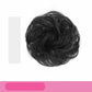 Elastic Straight Hair Bun Ring