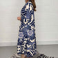 Women's Casual Printed Loose Dress