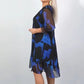 Plus Size Casual Mini Dress with Ruffle Hem