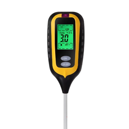 6-in-1 LCD Rapid Accurate Soil Moisture Meter