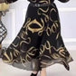 Elegant Printed Casual Long Sleeve Dress