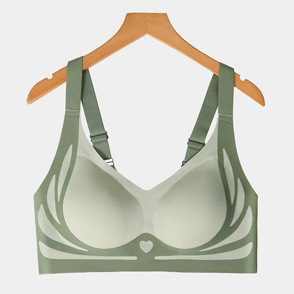 Seamless Wireless Push-Up Bra