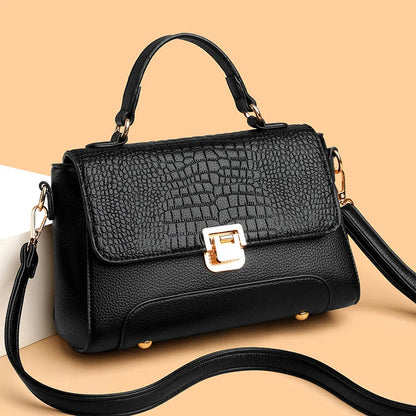 Trendy PU Leather Shoulder Bag for Women