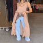 Women's  Layered Ruffle Slit Hem Camisole Tunic