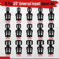 15pcs 3/8" Shallow Impact Universal Joint Socket Set