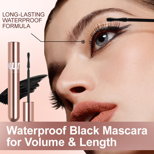 Waterproof Black Mascara for Volume & Length
