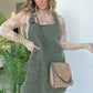 Women's Washed Denim Sleeveless Overall Dress