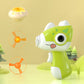 Dinosaur Flying Disc Launcher Kit for Kids