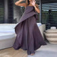 Sexy Strapless Asymmetrical Hem Dress