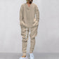💥Arrived Today-SAVE50%💥Men's 2-Piece V-Neck Baggy Sweatshirt & Joggers Set（The more you buy, the higher the discount）