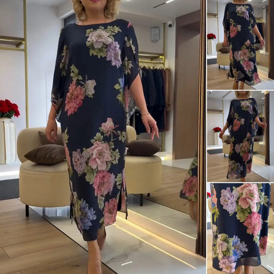 Women's Elegant Floral Dress