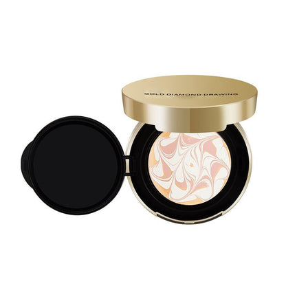 3-Color Flower Air Cushion Concealer Foundation