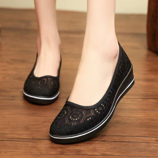 Women's Breathable Wedge Non-Slip Casual Shoes