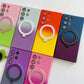 Gradient Magnetic Phone Case with Ring Stand