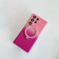 Gradient Magnetic Phone Case with Ring Stand