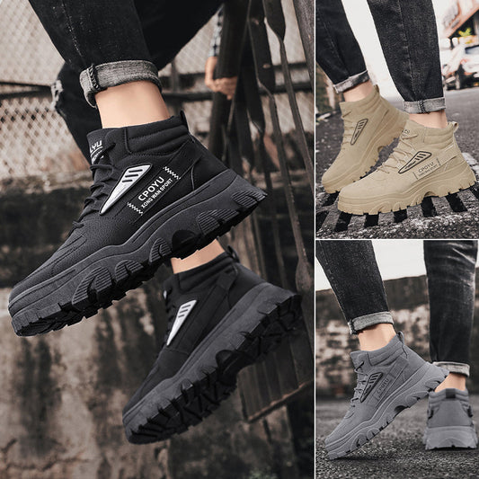 Men’s High-Top Casual Outdoor Sneakers