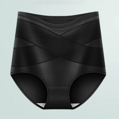 Women's High-Waist Crossover Tummy Control Panties