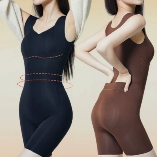 Tummy Lift Hip Waist Girdle Traceless One-piece Shapewear
