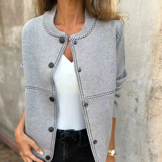 🎉2025 New Products Hot Sale✨  Women's Button-Down Sweater Cardigan