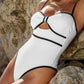 Women's Sexy One Piece Swimsuits & Skirts Set