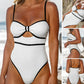 Women's Sexy One Piece Swimsuits & Skirts Set