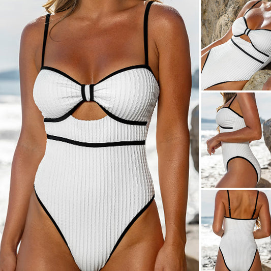 Women's Sexy One Piece Swimsuits & Skirts Set