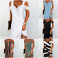 Women's Casual Comfortable V-Neck Dress