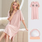 💗Limited Time Half Price Offer💗Women's Loose Pajamas with Built-in Bra Pads