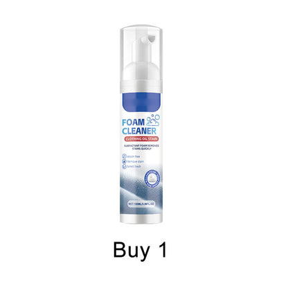 Foam Cleaner for Grease Stains on Clothes