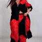 Full Button Down Long Shirt & Drawstring Pants Set