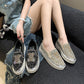 Women's Casual  Thick Sole Shoes With Bear Pattern
