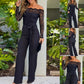 Women's Lace Off Shoulder Pant Jumpsuits