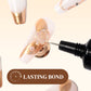 Transparent Nail Art Adhesive with Precision Dispenser