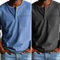 🔥 HOT SALE 51% OFF🔥Men's Fashion Vintage Distressed Pocket Long-Sleeve Shirt