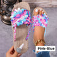 Women's Floral Slip-On Woven Sandals