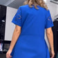 Women's Round Neck Loose Dress