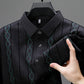 Men’s Trendy Print Iron-Free Long Sleeve Shirt