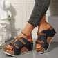 🔥LAST DAY PROMOTION - 50%OFF🔥Cutout Platform Wedge Sandals