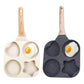 Multifunctional 4-hole Omelette Pan