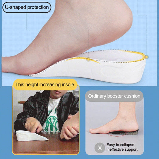 ⏳Time-limited Special⌛ Silicone Anti-Slip Height-Increasing Insoles