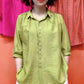 Women's Casual Button-Up Blouse