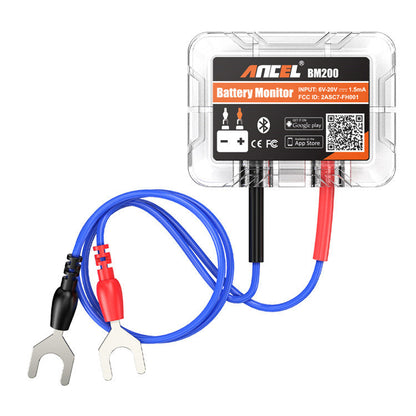 Portable 12V Bluetooth Battery Health Monitor