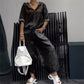 Women's Casual Top & Pants 2-Piece Set