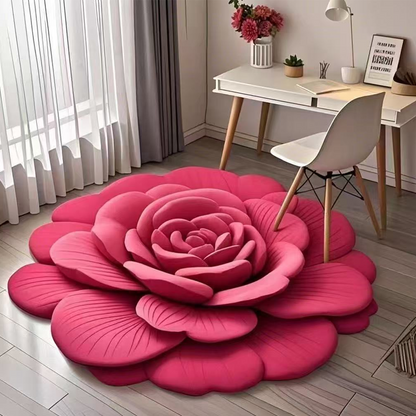 🔥2025 LAST DAY SALE 50% OFF🔥🏠 2025 New Product🌸Floral Plush & Diatomaceous Earth Floor Mat