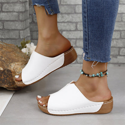 Women’s Lightweight Wedge Slide Sandals